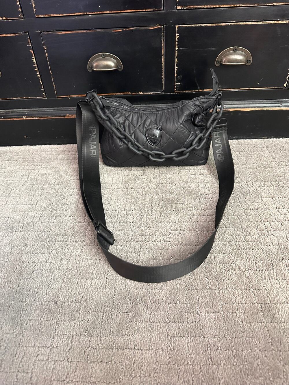 Pajar Quilted Crossbody Bag